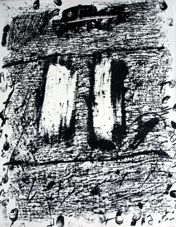 Lithografie Tàpies - Senza titolo