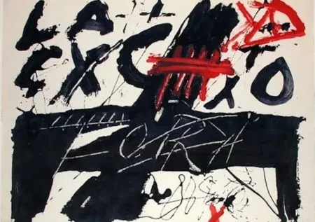 Ets Tàpies - Serie negre i roig ( Fora)