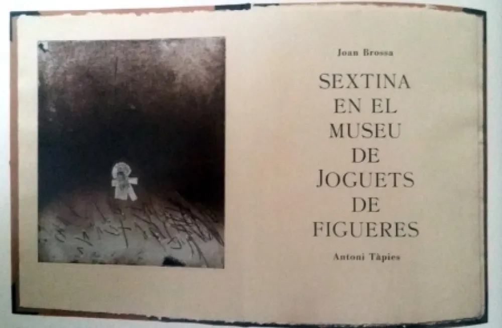 Geïllustreerd Boek Tàpies - Sextina en el Museu de joguets de Figueres