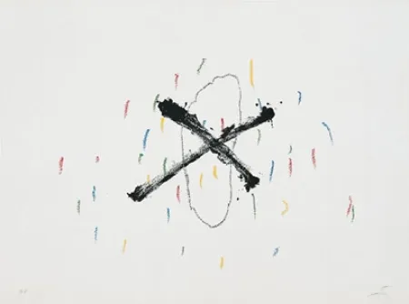 Lithografie Tàpies - Silenci