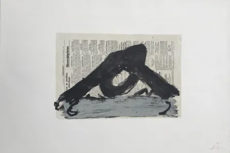 Lithografie Tàpies - Suite 63 x 90
