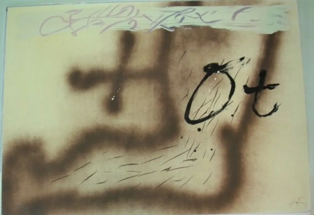 Lithografie Tàpies - Suite 63 x 90