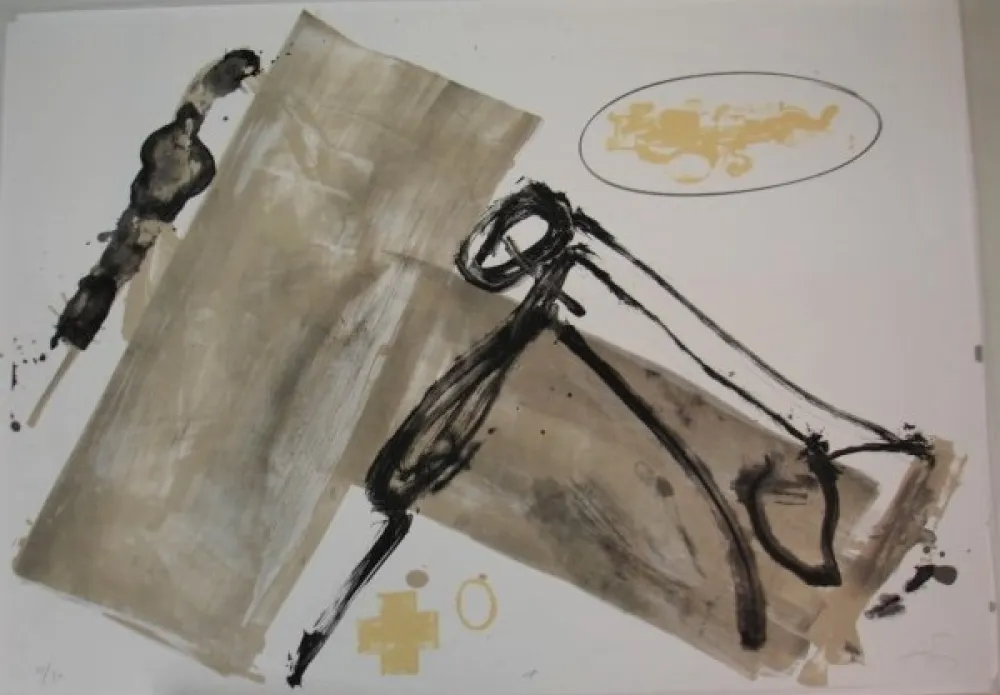 Lithografie Tàpies - Suite 63 x 90