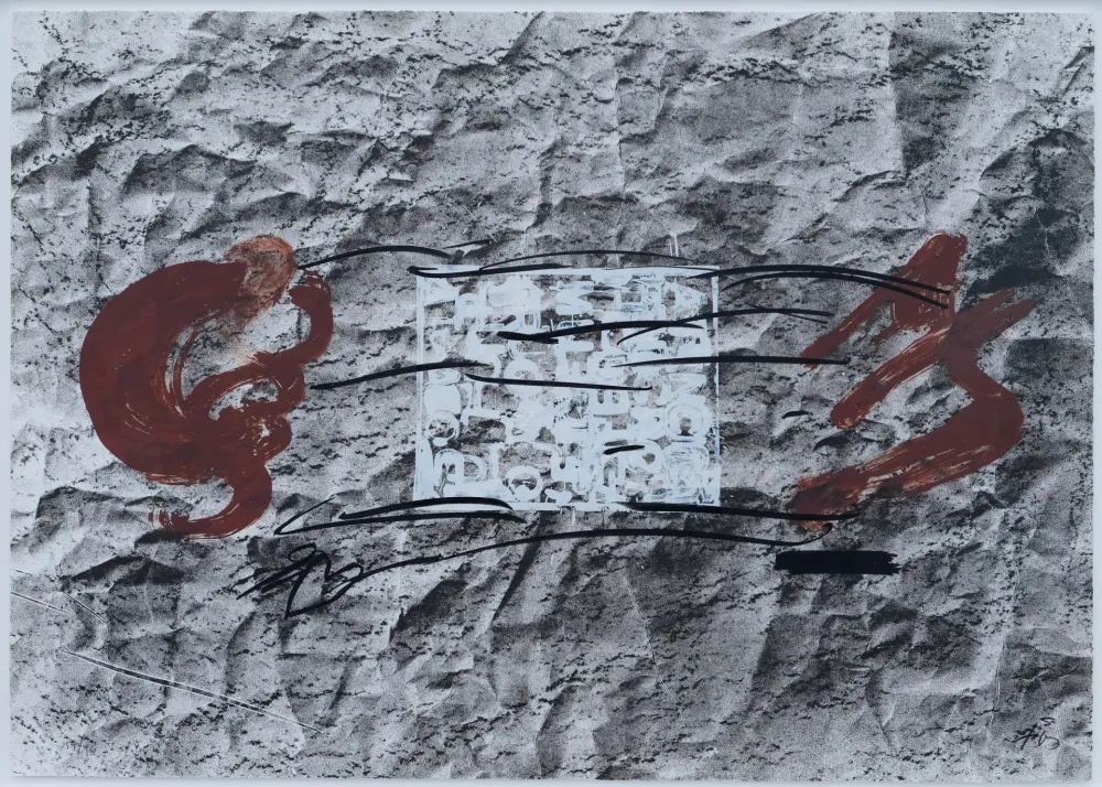 Lithografie Tàpies - Suite 63 x 90 (No 10)