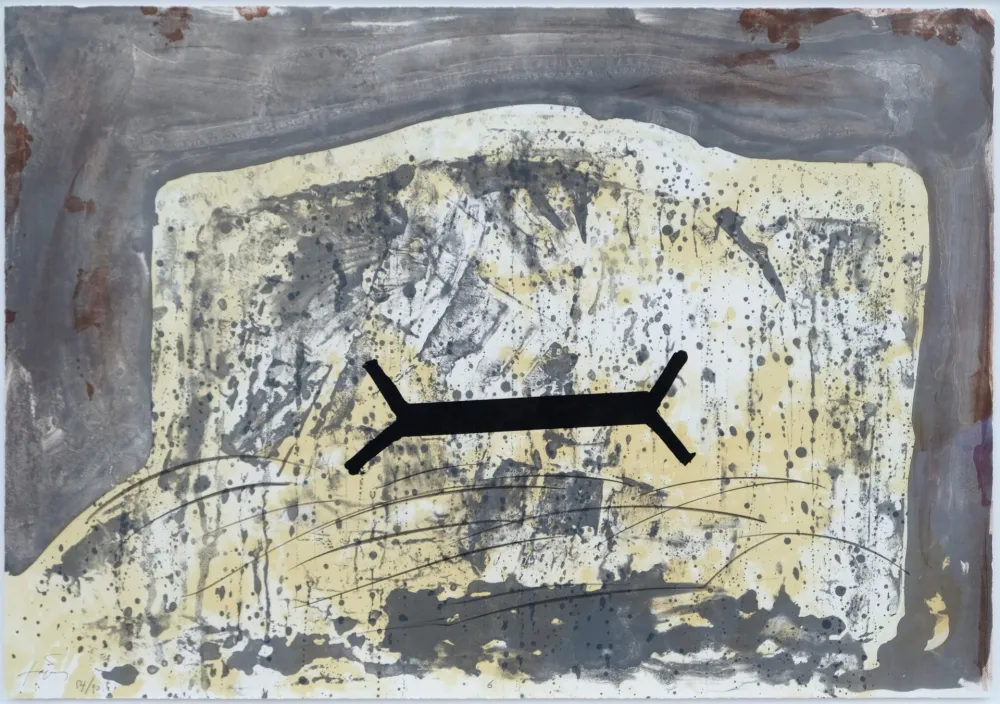 Lithografie Tàpies - Suite 63 x 90 (No 6)