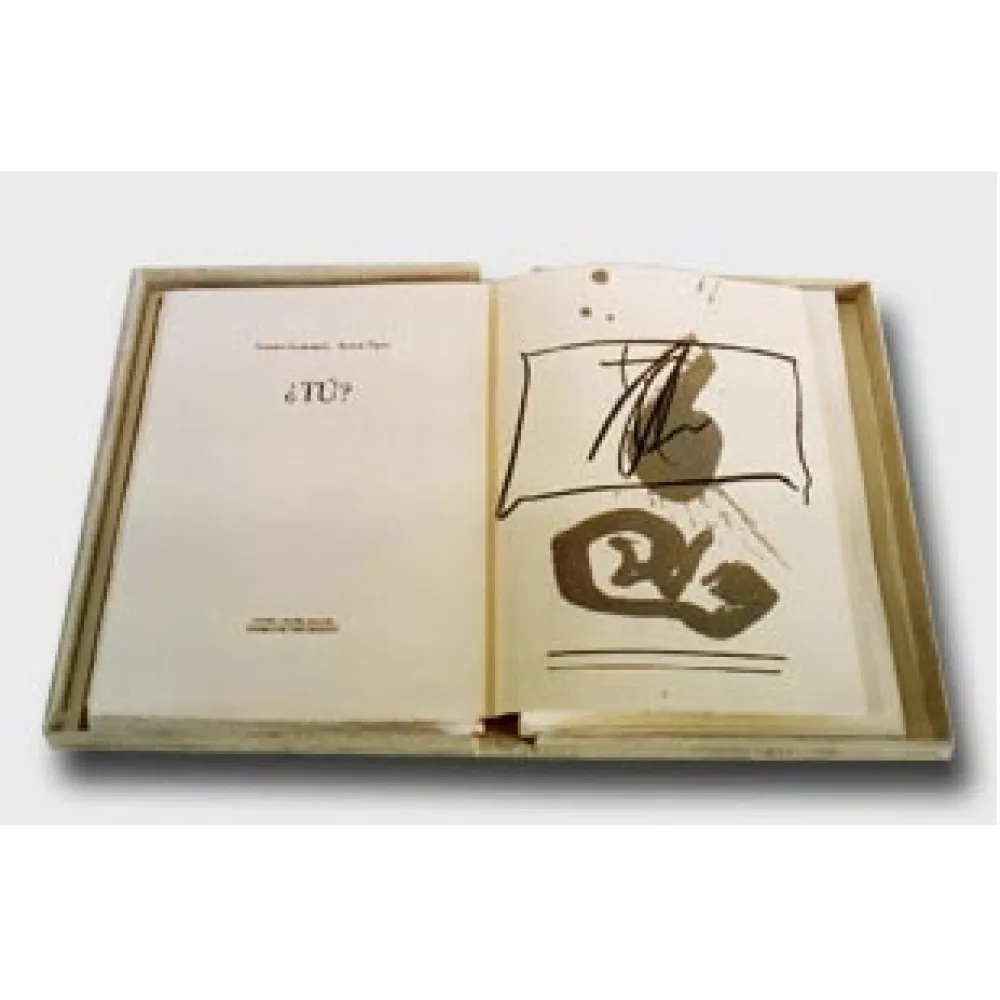 Geïllustreerd Boek Tàpies - ¿tu?