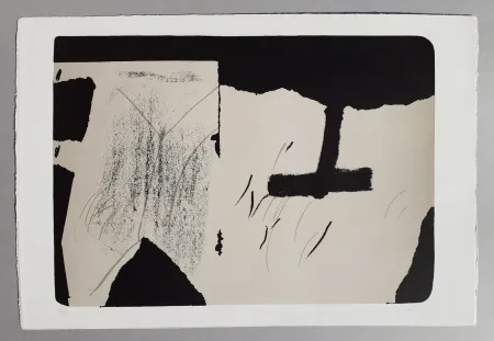 Lithografie Tàpies - Untitled