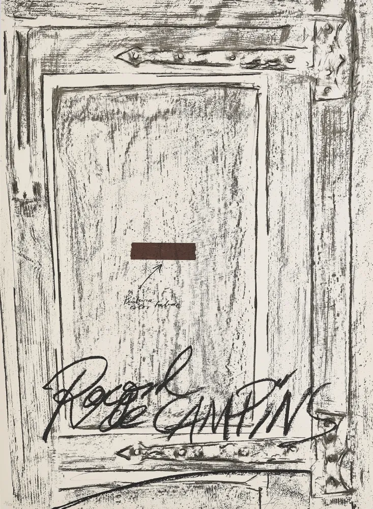 Lithografie Tàpies - Untitled 