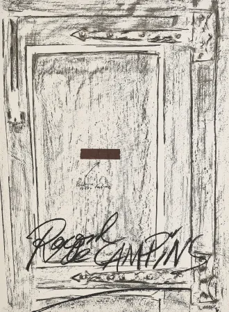 Lithografie Tàpies - Untitled 