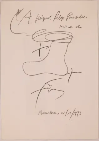 Geen Techniek Tàpies - Untitled