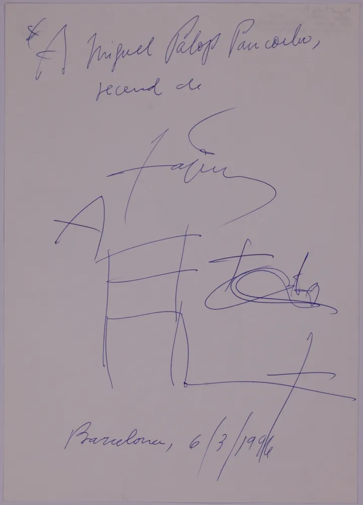 Geen Techniek Tàpies - Untitled