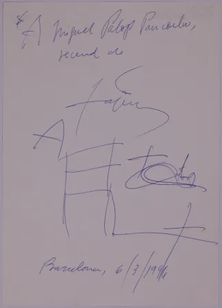 Geen Techniek Tàpies - Untitled