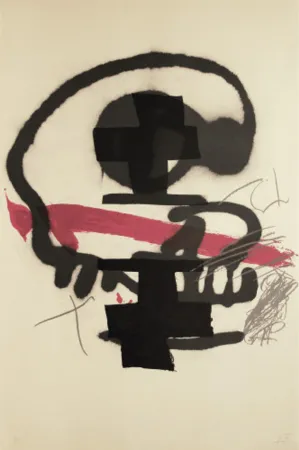 Lithografie Tàpies - Untitled