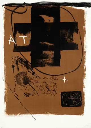 Lithografie Tàpies - Untitled