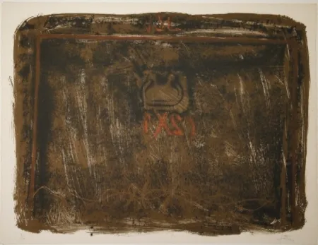 Lithografie Tàpies - Untitled