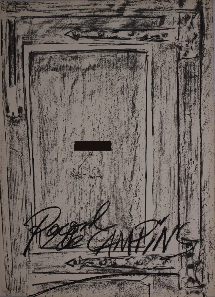 Lithografie Tàpies - Untitled from 'Berlin Suite' portfolio