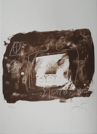 Lithografie Tàpies - Voyage 