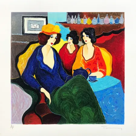 Zeefdruk Tarkay - MEMORY II