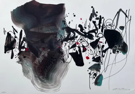 Lithografie Teh-Chun - Olympic suite - Centennial 