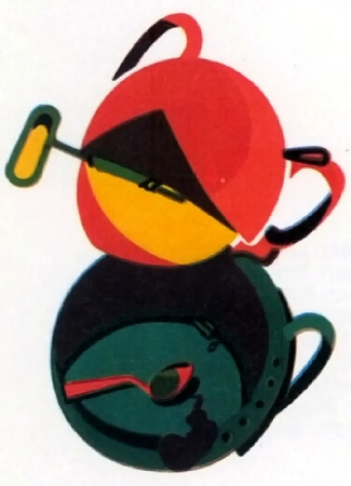 Lithografie Telemaque - Hommage au manche