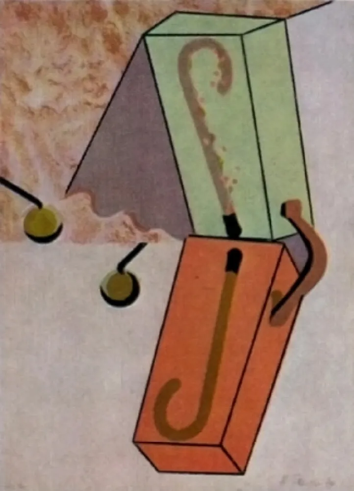 Lithografie Telemaque - Lame de fond