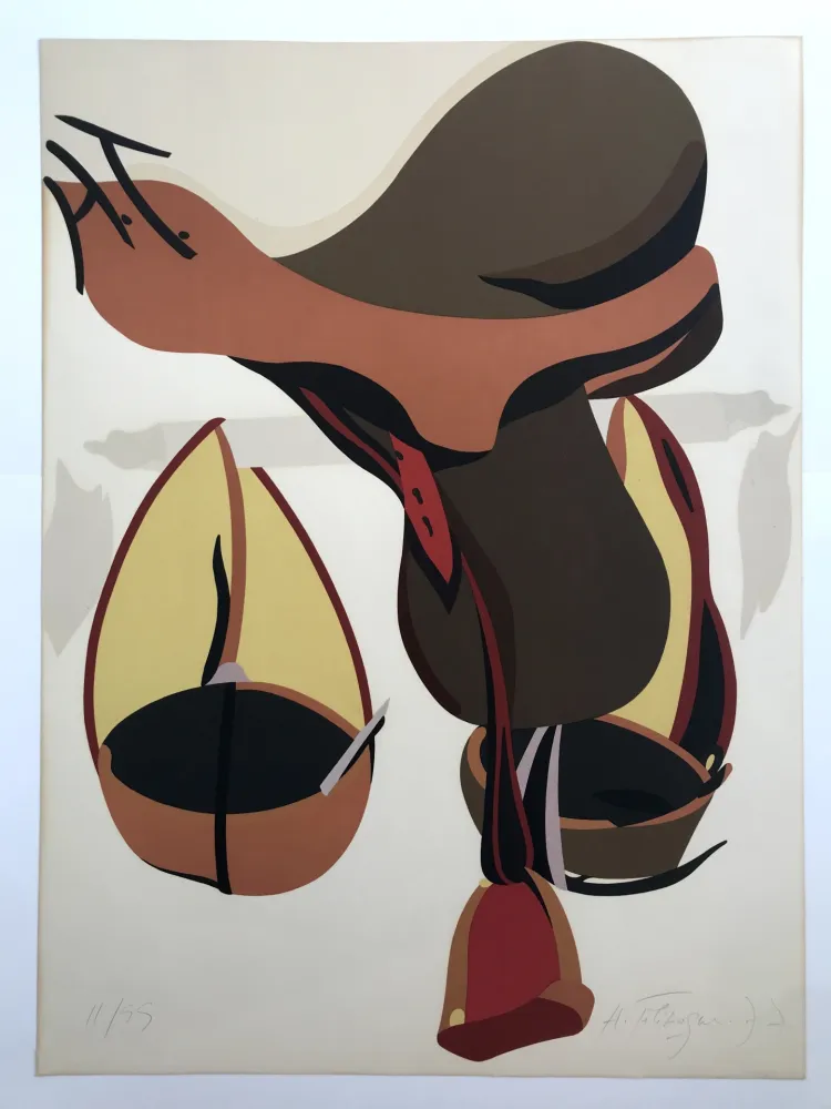 Lithografie Telemaque - Pour Joan Prats 