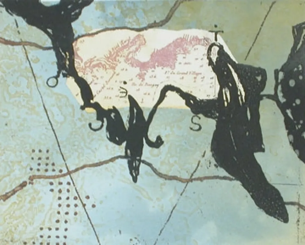 Ets En Aquatint Texier - Bango ouest