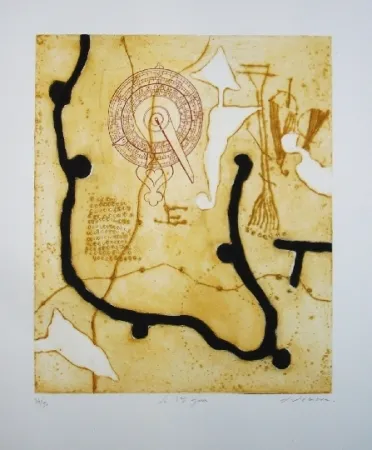 Ets En Aquatint Texier - Le 3ème jour