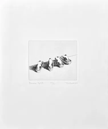 Gravure Thiebaud - Banana Splits