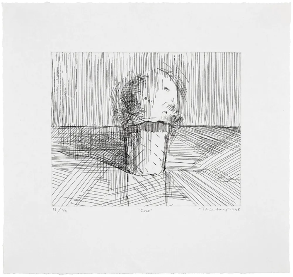 Gravure Thiebaud - Cone