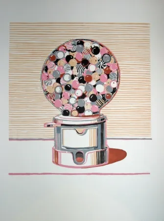 Linosnede Thiebaud - Gumball Machine