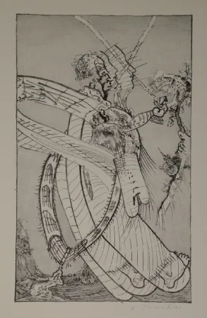 Lithografie Thomkins - Ochsenzöllner.