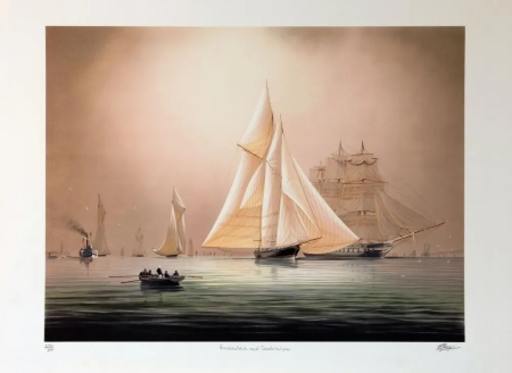 Lithografie Thompson - Enchantress & constitution