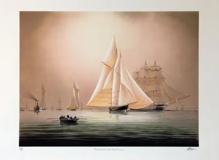 Lithografie Thompson - Enchantress & constitution