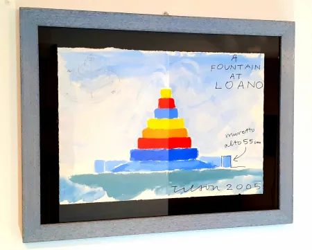 Geen Techniek Tilson - A fountain at Loano