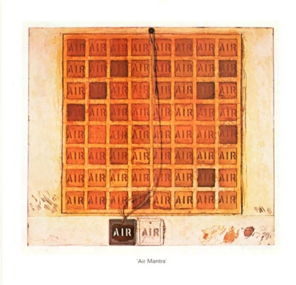 Aquatint Tilson - Air Mantra