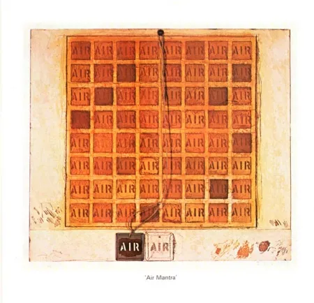 Aquatint Tilson - Air Mantra