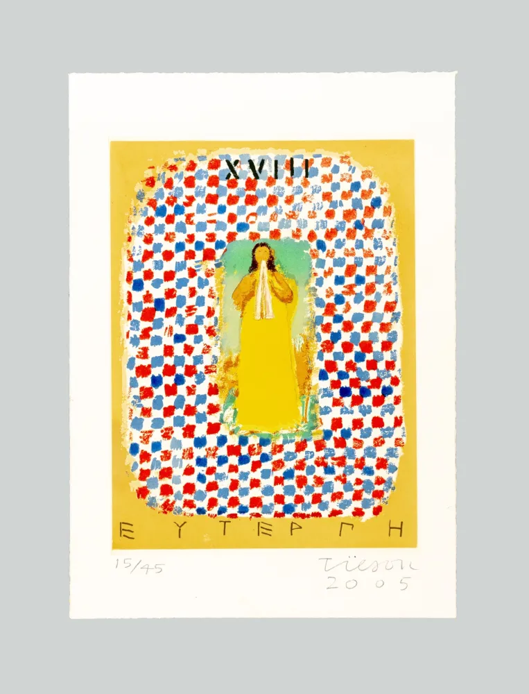 Aquatint Tilson - Euterpe