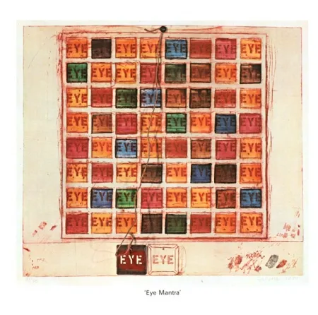 Aquatint Tilson - Eye Mantra