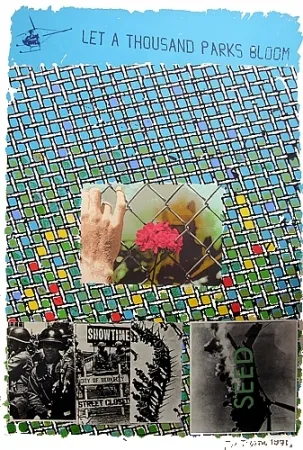 Lithografie Tilson - Let a thousand parks bloom