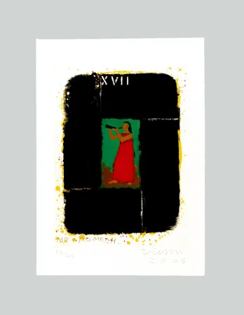 Aquatint Tilson - Melpomene