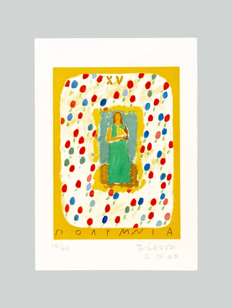 Aquatint Tilson - Polimnia