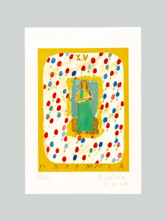 Aquatint Tilson - Polimnia