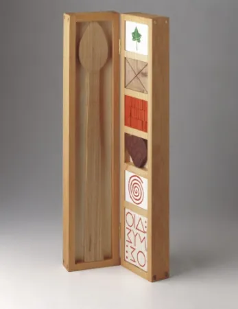 Houtsnede Tilson - Stele for Dionysos