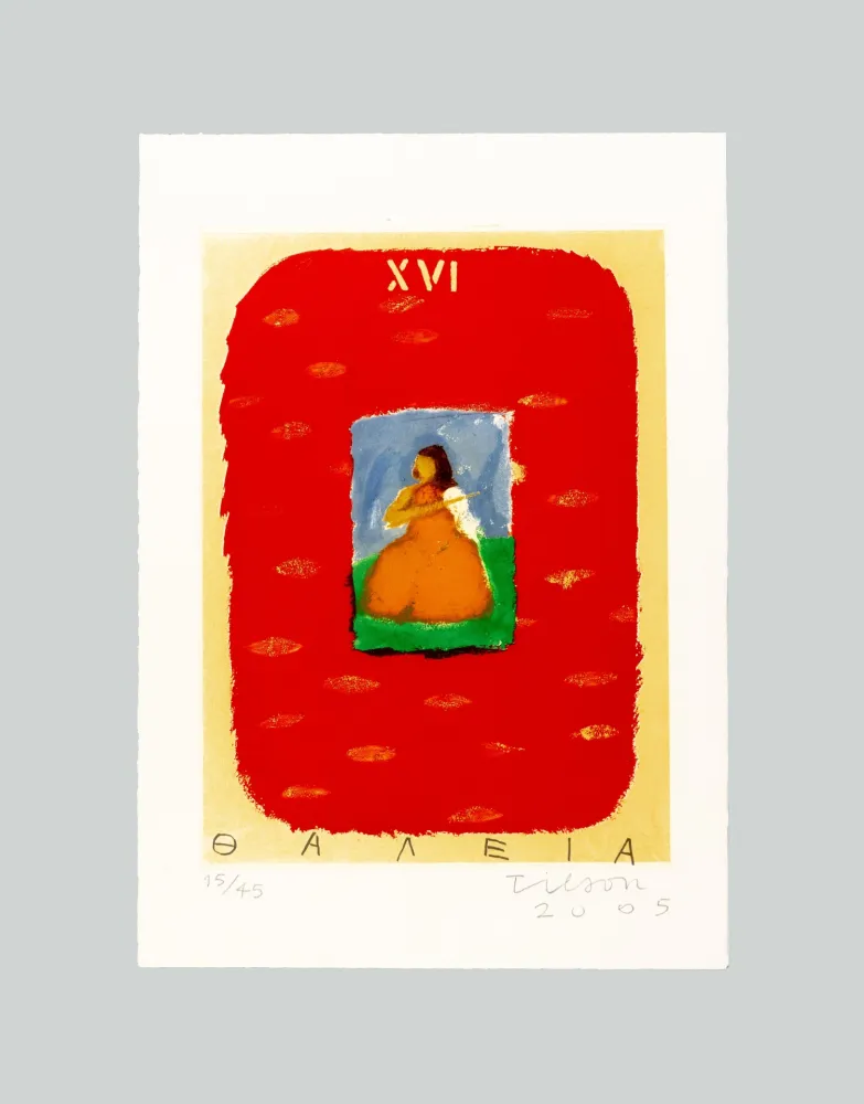 Aquatint Tilson - Thalia