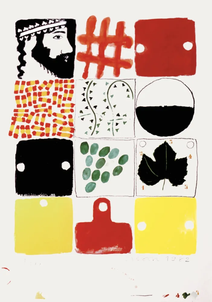 Lithografie Tilson - Untitled