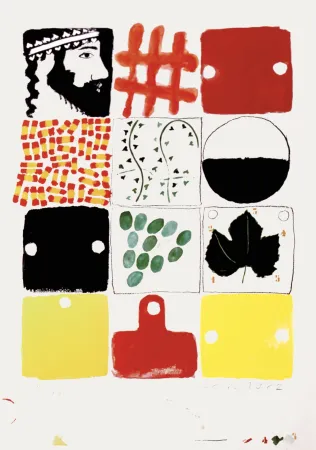 Lithografie Tilson - Untitled