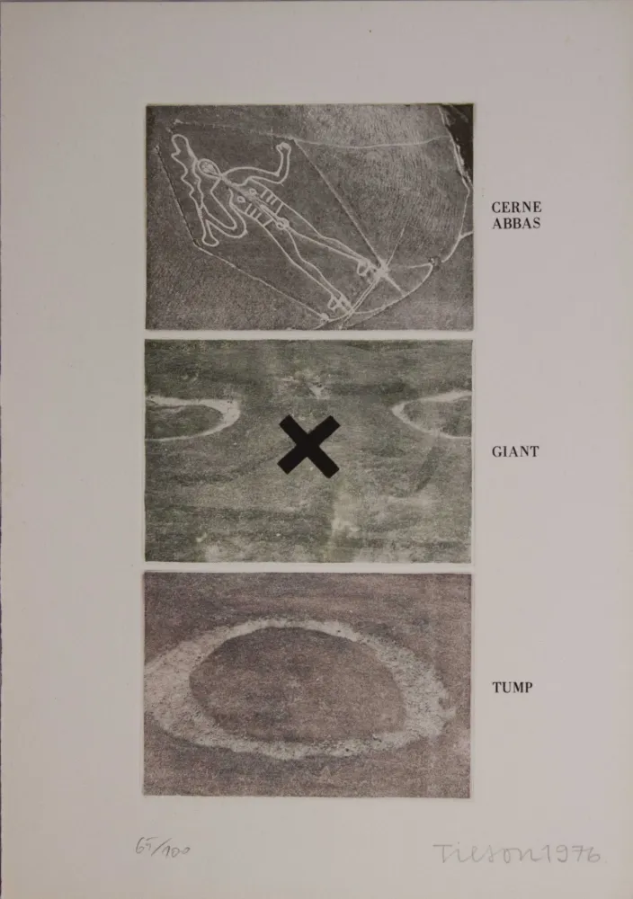 Ets Tilson - Untitled from ''Wessex' portfolio
