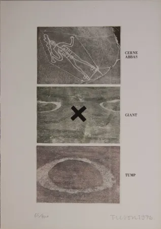 Ets Tilson - Untitled from ''Wessex' portfolio