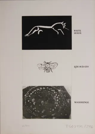 Ets Tilson - Untitled from ''Wessex' portfolio